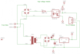 High voltage - Schematic